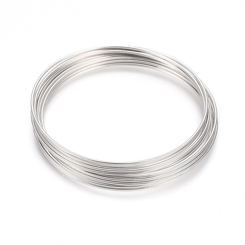 Memory Wire Bracelet - Około 10 kółek / zestaw Bransoletki