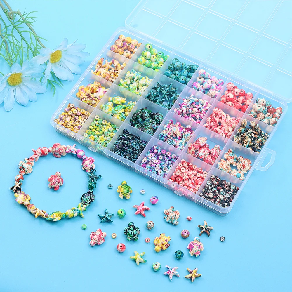 Jewelry Making Birthday Party - 6/46/558 szt. Wielokolorowe koraliki z serii