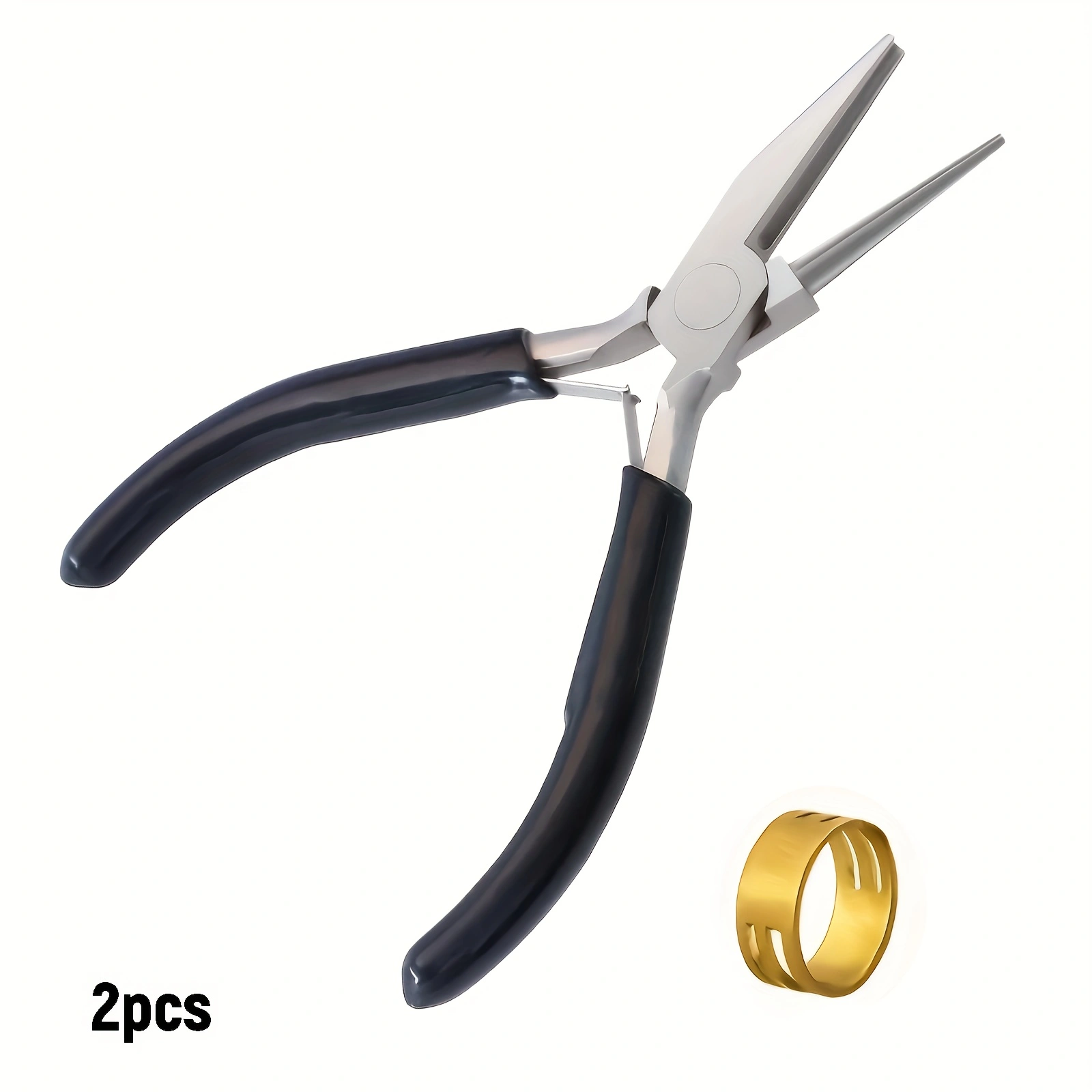 2/1 szt. czarne szczypce z ost – Jewelry Making Round Nose Pliers recenzja i cena