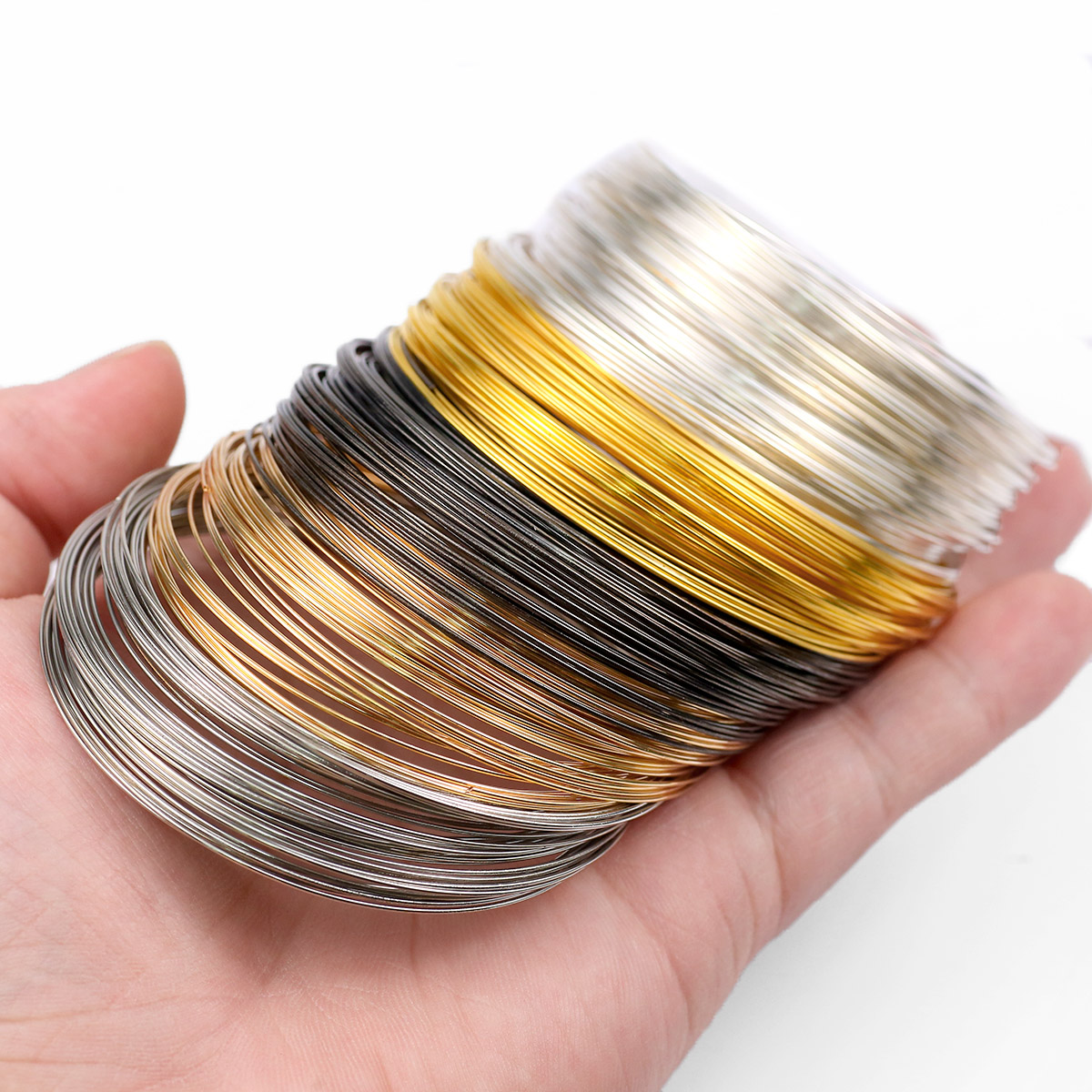 50 pętli/partia 0,6 mm drut pa – Memory Wire Bracelet recenzja i cena