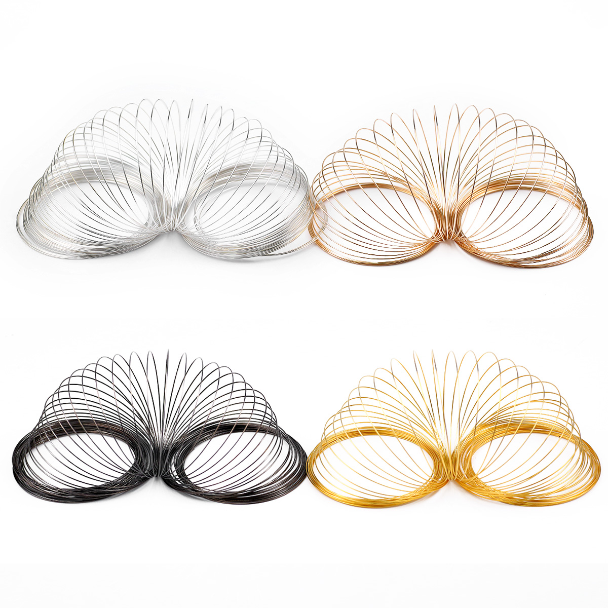 50 pętli/partia 0,6 mm drut pa – Memory Wire Bracelet recenzja i cena