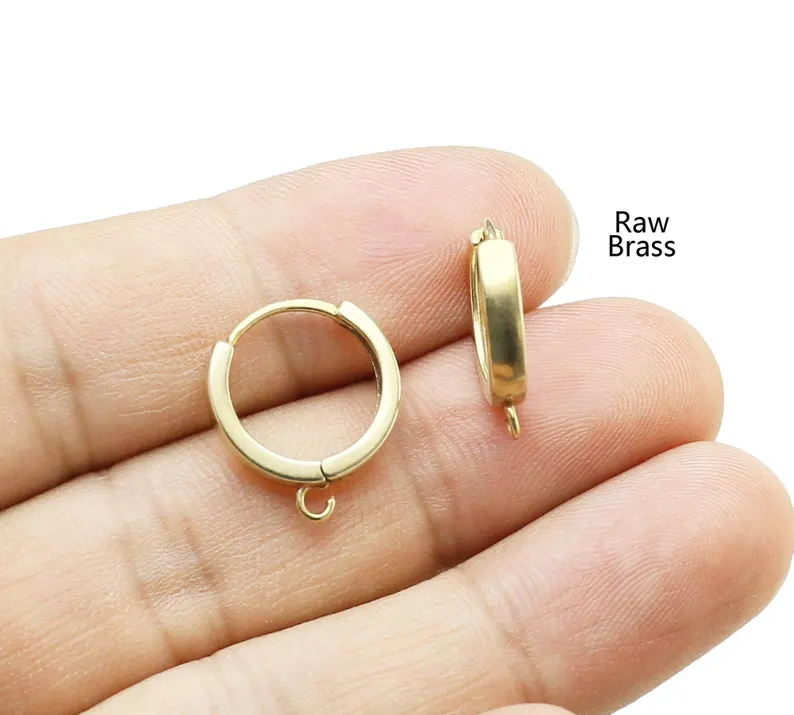 10 szt. Mosiężne Oczka do Kolc – Jewelry Making Metal recenzja i cena