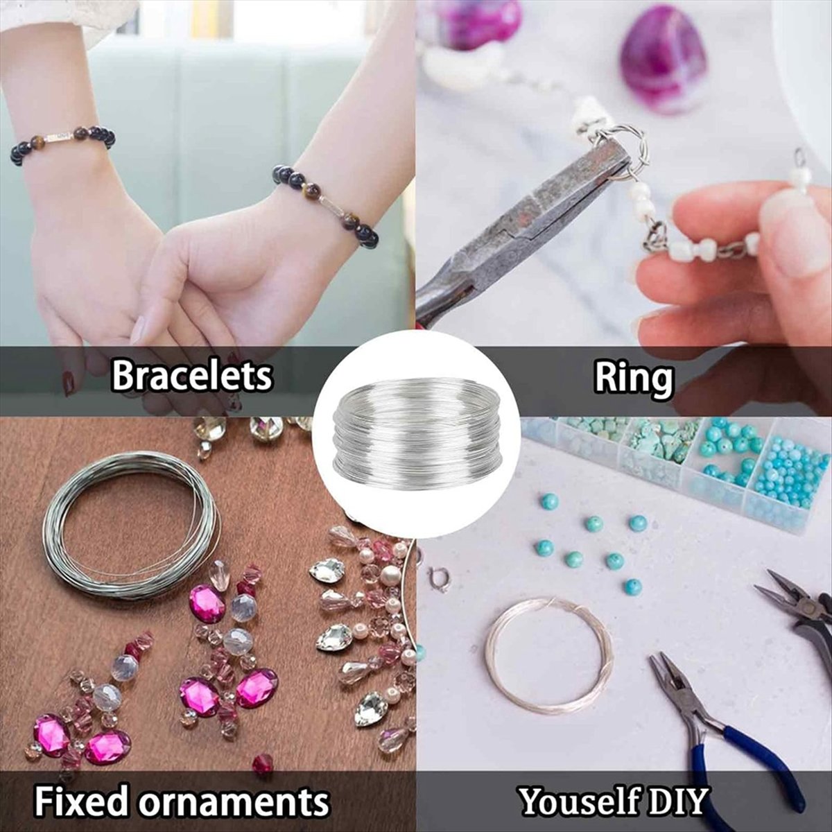 【KUPON!】{0}300 Drut do bransol – Memory Wire Bracelet recenzja i cena