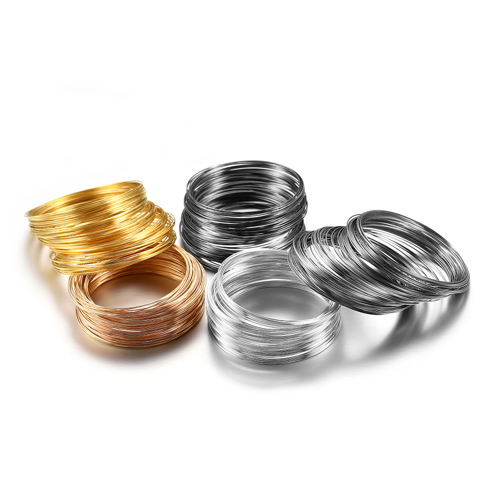 100 pętli/partia 0,6 mm Srebrn – Memory Wire Bracelet recenzja i cena
