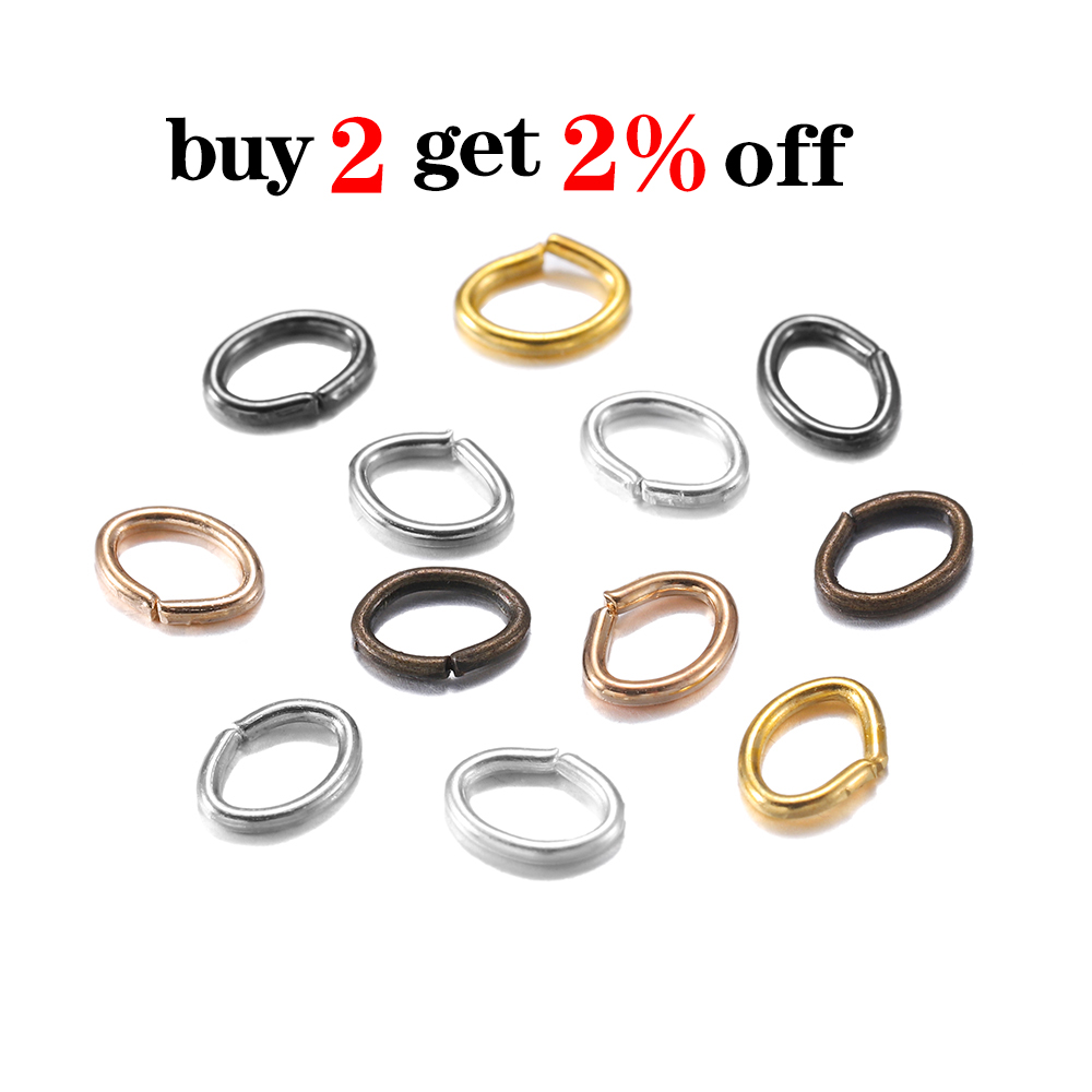100/300 sztuk/partia 4-8mm Met – Jump Ring Assorted recenzja i cena
