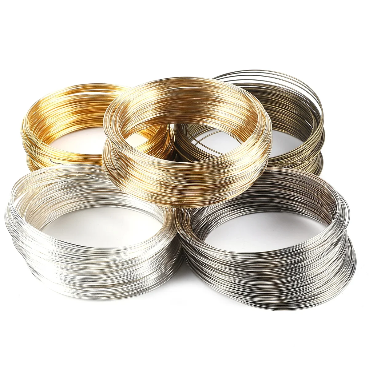 100 Pętli Drut Pamięciowy 0.6m – Memory Wire Bracelet recenzja i cena