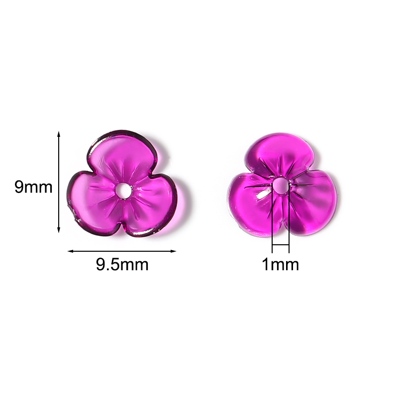 20 sztuk/partia przezroczyste  – Bead Cap Flower recenzja i cena