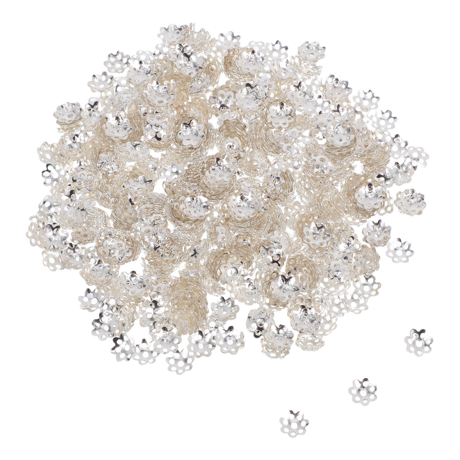 1000 sztuk żelaznych nakładek  – Bead Cap Flower recenzja i cena