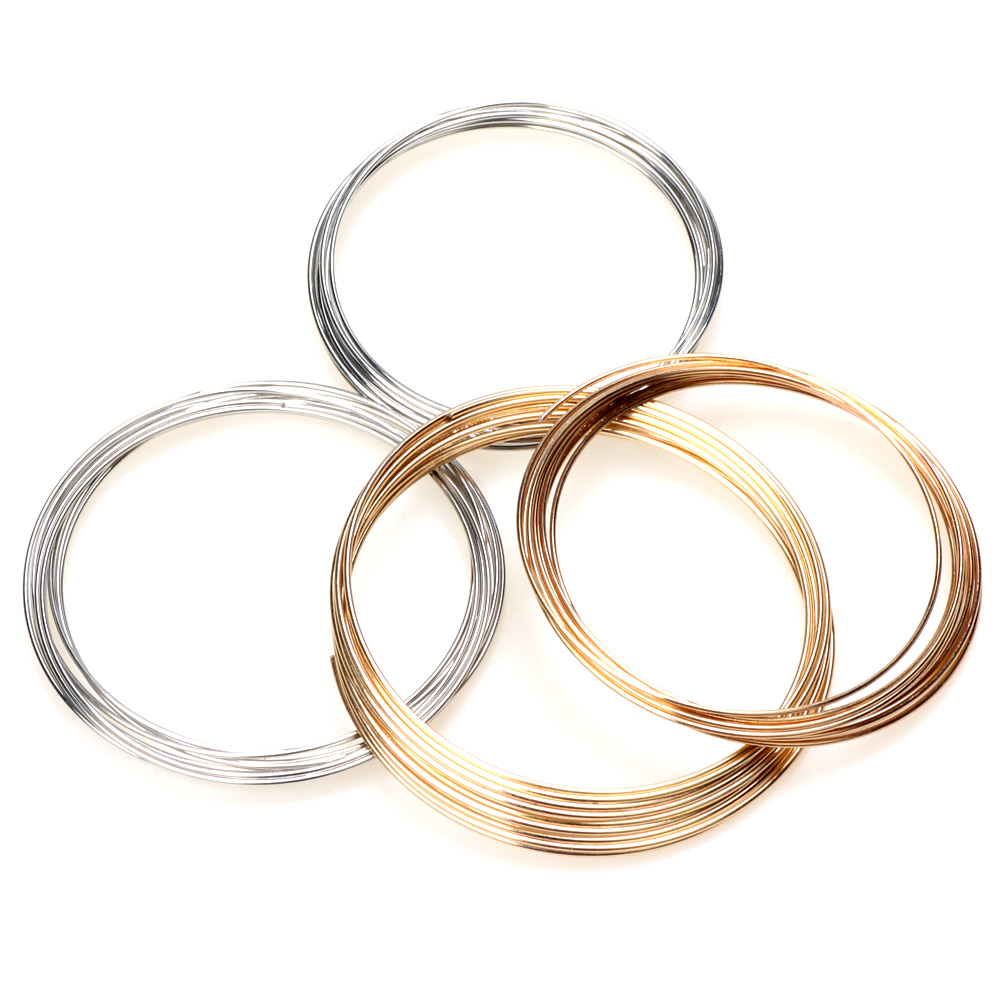 0.8MM 55/60MM Rhodium/KC Gold  – Memory Wire Bracelet recenzja i cena