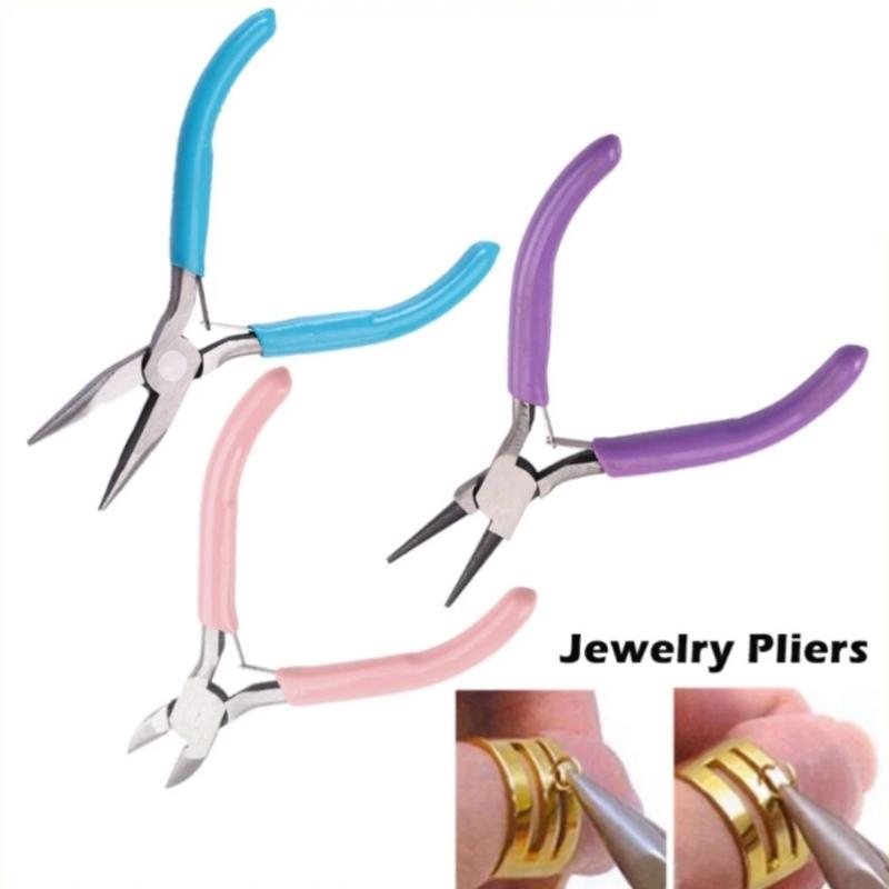 【L】1/3 SZT. Zestaw szczypiec d – Jewelry Making Round Nose Pliers recenzja i cena