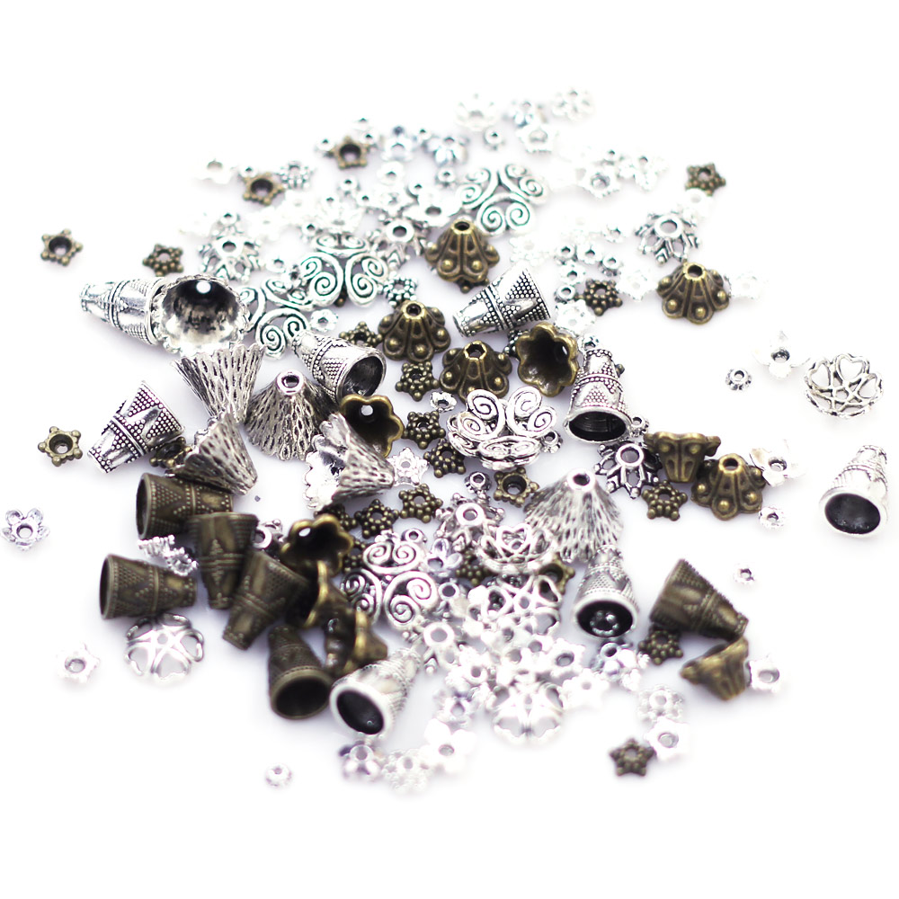 30-500 szt. Mieszane Rozmiary  – Bead Cap Flower recenzja i cena