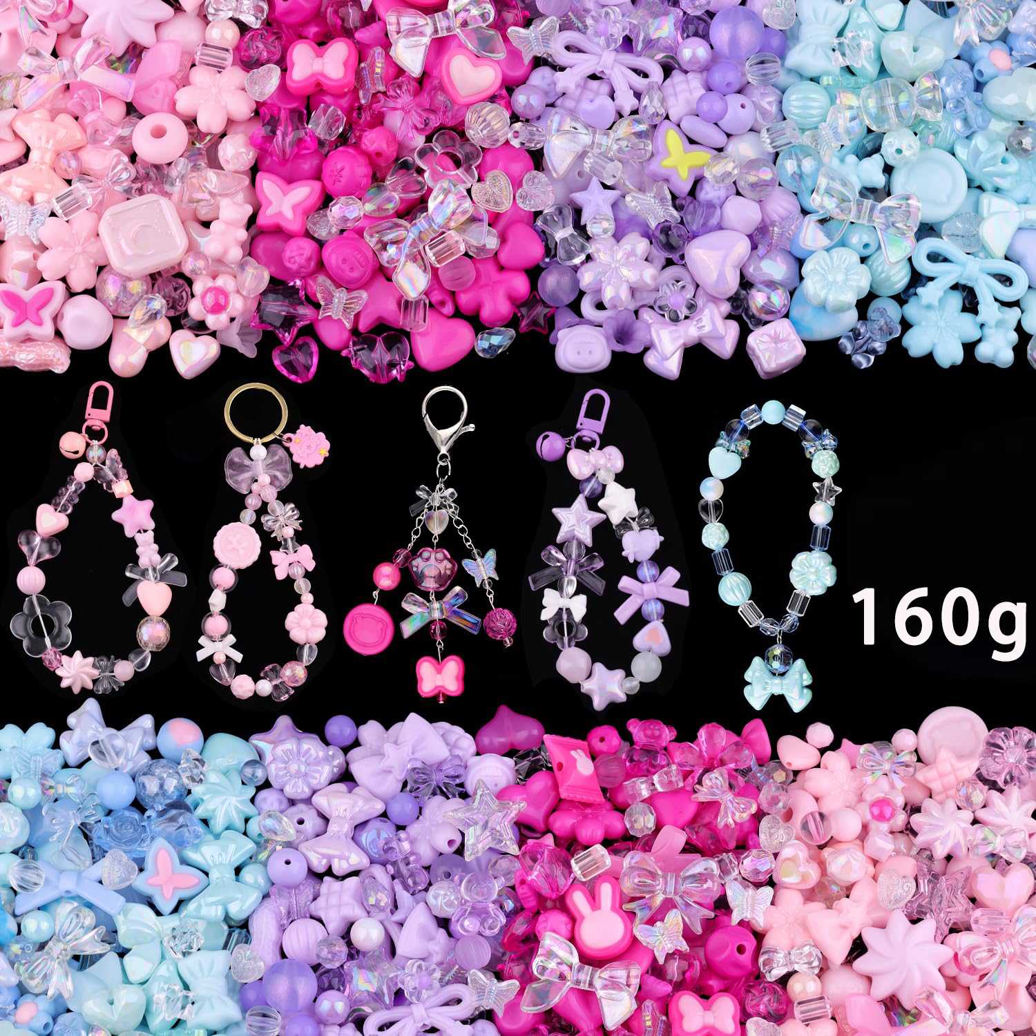 1 worek mieszanych kolorów akr – Jewelry Making Game recenzja i cena