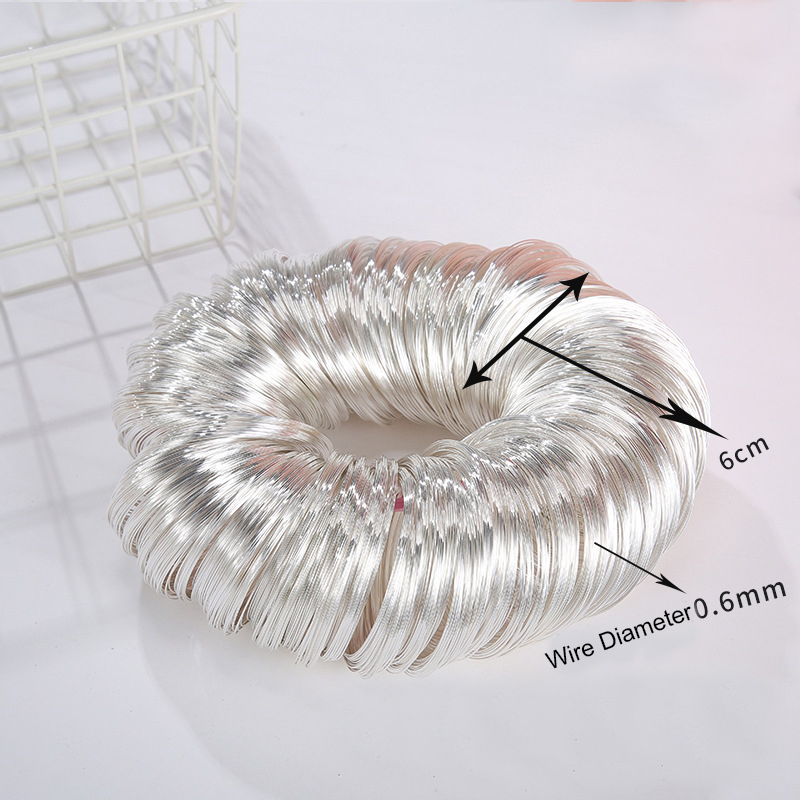 100 pętli/partia drut stalowy  – Memory Wire Bracelet recenzja i cena