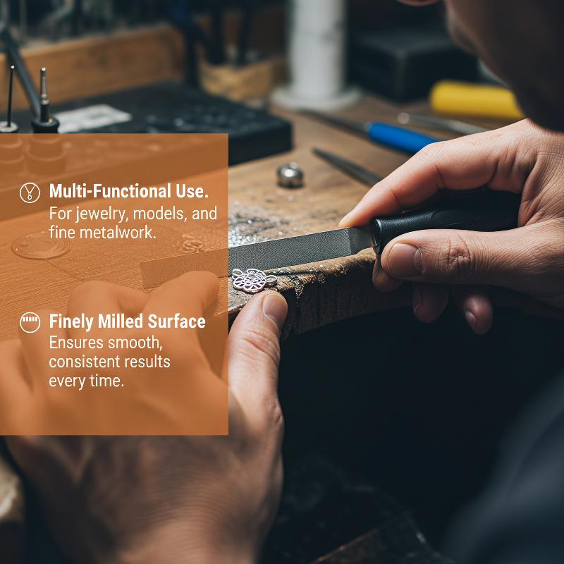 Zestaw 10 metalowych pilników  – Jewelry Making Metal recenzja i cena