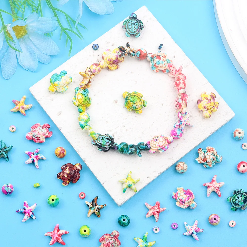 6/46/558 szt. Wielokolorowe ko – Jewelry Making Birthday Party recenzja i cena