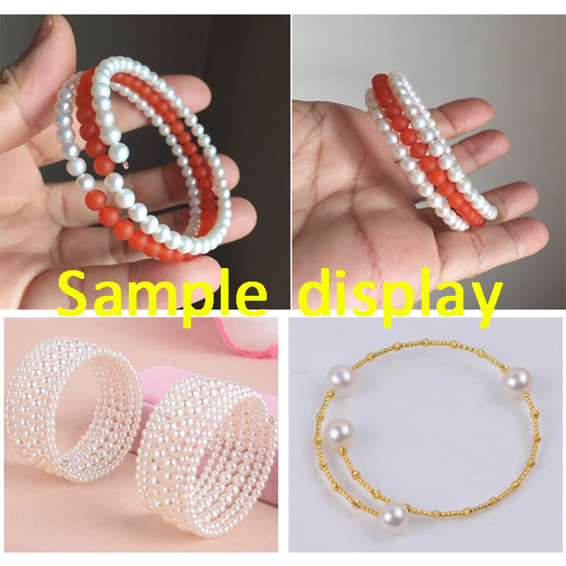 100 pętli Złoty stalowy drut p – Memory Wire Bracelet recenzja i cena