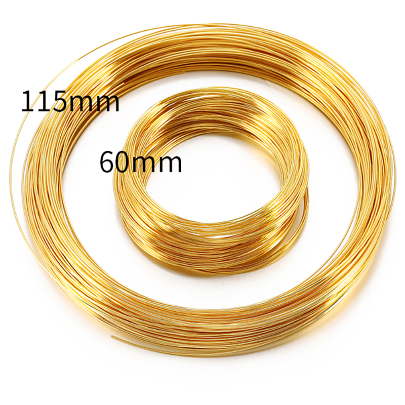 100 pętli Złoty stalowy drut p – Memory Wire Bracelet recenzja i cena
